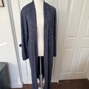 Soma Blue Knit Cardigan